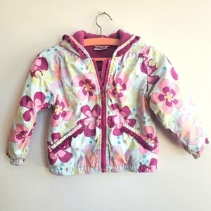 Hanna Andersson Colorful Floral Toddler Jacket